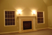 Residential Interior House Painting Services - picture of living room mantel