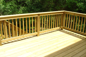 How to Paint or Stain a Deck - picture of Deck