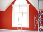 How to Paint New Wood - picture of woodwork in a new house